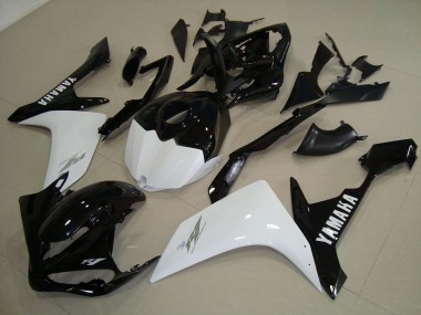 Carene Yamaha R1 2007-2008 - Nero Bianco Oro