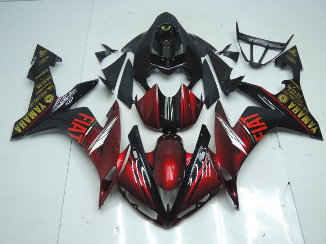 Carene Yamaha R1 2007-2008 - Scuro Lucido Nero