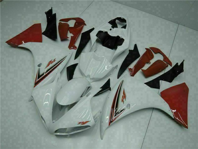 Carene Yamaha R1 2009-2011 - Bianco Rosso