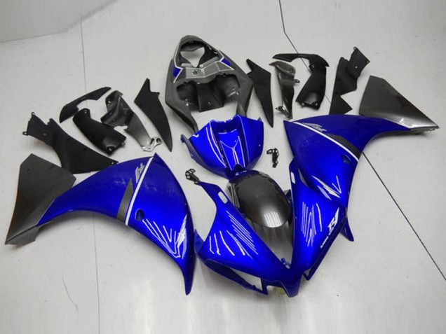 Carene Yamaha R1 2012-2014 - Nero Blu Carene Yamaha R1 2012-2014 - Nero Blu