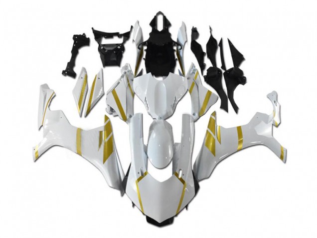 Carene Yamaha R1 2015-2019 - Bianco Oro Carene Yamaha R1 2015-2019 - Bianco Oro