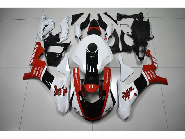 Carene Yamaha R1 2015-2019 - Bianco Rosso Nero