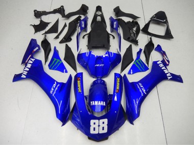 Carene Yamaha R1 2015-2019 - Blu Monster 88