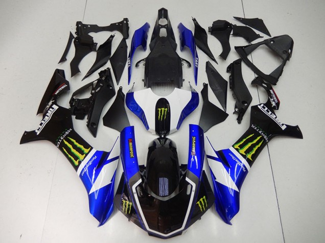 Carene Yamaha R1 2015-2019 - Blu Nero Monster Carene Yamaha R1 2015-2019 - Blu Nero Monster