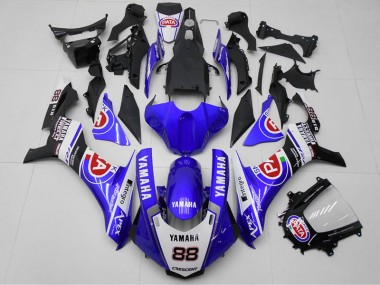 Carene Yamaha R1 2015-2019 - Blu PATA 88