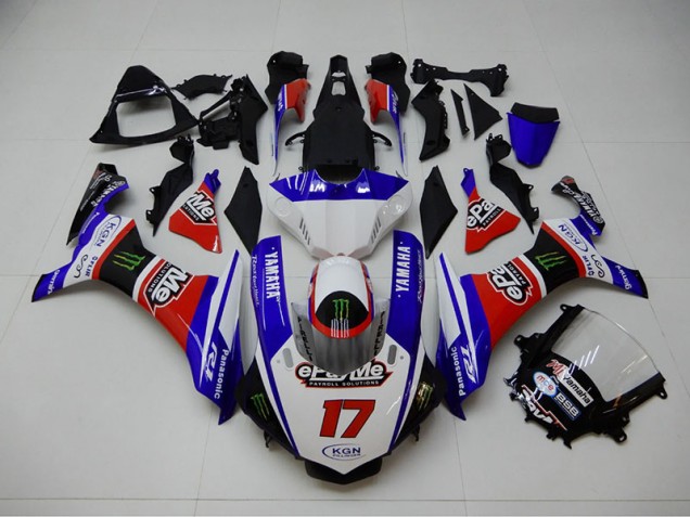 Carene Yamaha R1 2015-2019 - Blu Rosso KGN 17 Carene Yamaha R1 2015-2019 - Blu Rosso KGN 17