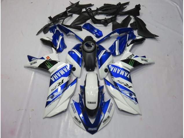 Carene Yamaha R3 2015-2022 - Bianco Monster Carene Yamaha R3 2015-2022 - Bianco Monster