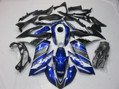 Carene Yamaha R3 2015-2022 - Monster Blu