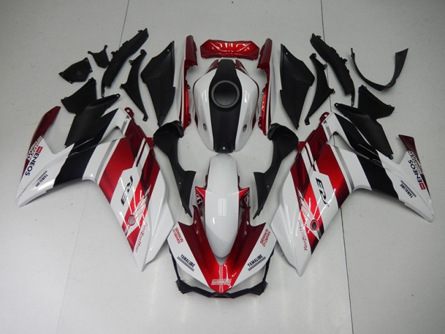 Carene Yamaha R3 2015-2022 - Nero Rosso Bianco Carene Yamaha R3 2015-2022 - Nero Rosso Bianco