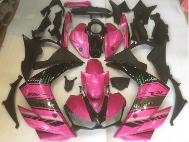 Carene Yamaha R3 2015-2022 - Rosa & Nero