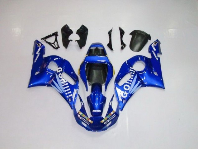 Carene Yamaha R6 1998-2002 - Blu Bianco Go Motul Carene Yamaha R6 1998-2002 - Blu Bianco Go Motul