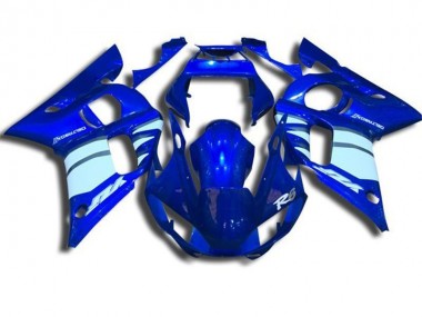 Carene Yamaha R6 1998-2002 - Blu & Bianco