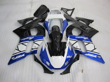 Carene Yamaha R6 1998-2002 - Blu Bianco Nero