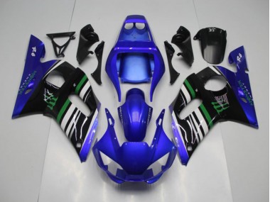 Carene Yamaha R6 1998-2002 - Blu Monster