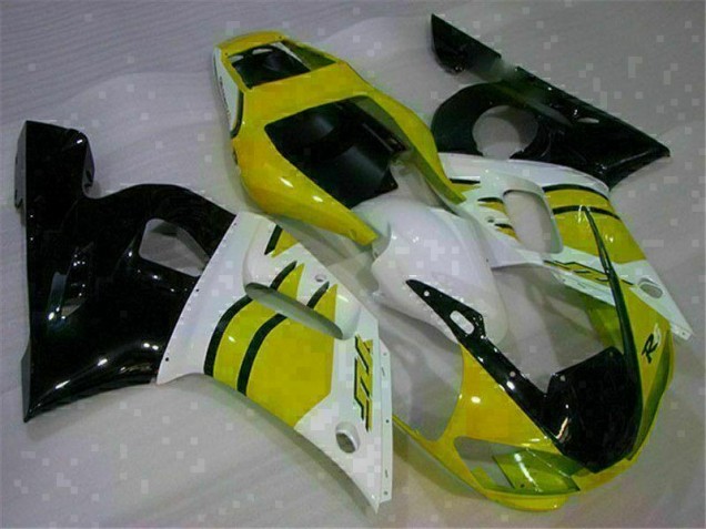 Carene Yamaha R6 1998-2002 - Giallo Bianco Carene Yamaha R6 1998-2002 - Giallo Bianco