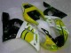 Carene Yamaha R6 1998-2002 - Giallo Bianco Carene Yamaha R6 1998-2002 - Giallo Bianco