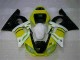Carene Yamaha R6 1998-2002 - Giallo Bianco Carene Yamaha R6 1998-2002 - Giallo Bianco