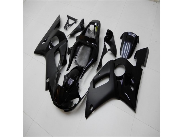 Carene Yamaha R6 1998-2002 - Lucido Nero Opaco Carene Yamaha R6 1998-2002 - Lucido Nero Opaco