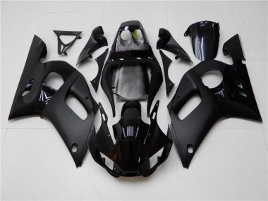 Carene Yamaha R6 1998-2002 - Lucido Nero Opaco