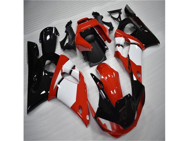 Carene Yamaha R6 1998-2002 - Nero Bianco Carene Yamaha R6 1998-2002 - Nero Bianco