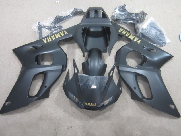 Carene Yamaha R6 1998-2002 - Nero Giallo Decal