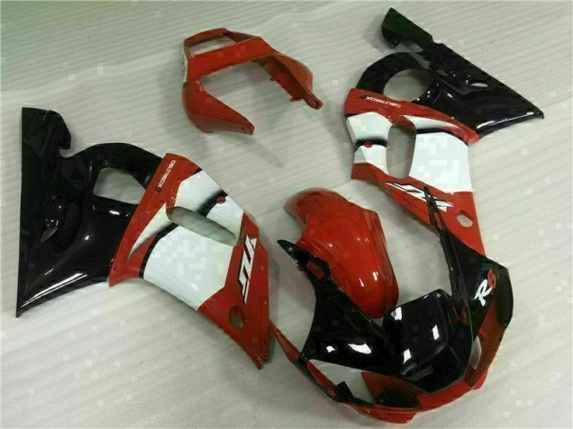 Carene Yamaha R6 1998-2002 - Rosso Bianco Carene Yamaha R6 1998-2002 - Rosso Bianco
