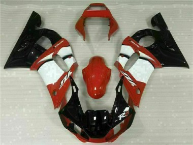 Carene Yamaha R6 1998-2002 - Rosso Bianco