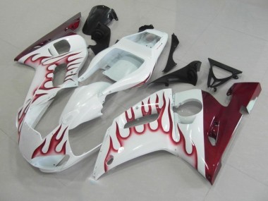 Carene Yamaha R6 1998-2002 - Rosso Fiamma