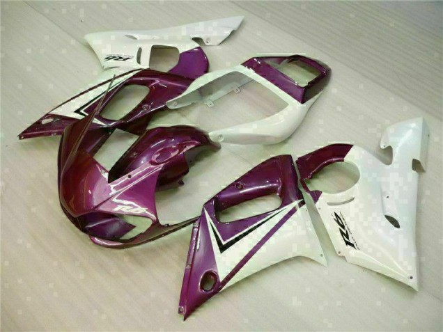 Carene Yamaha R6 1998-2002 - Viola Bianco