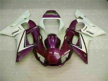 Carene Yamaha R6 1998-2002 - Viola Bianco