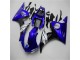 Carene Yamaha R6 2003-2005 - Blu Bianco Nero