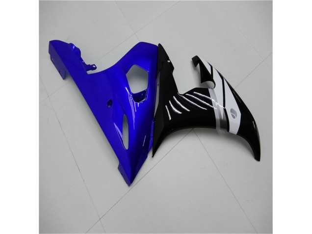 Carene Yamaha R6 2003-2005 - Blu Bianco Nero