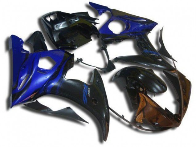 Carene Yamaha R6 2003-2005 - Blu Fiamma
