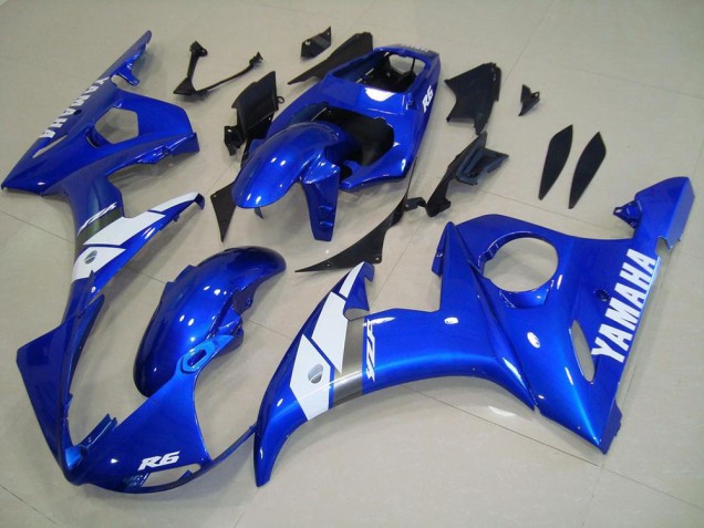 Carene Yamaha R6 2003-2005 - Blu