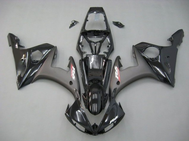 Carene Yamaha R6 2003-2005 - Contrast Nero