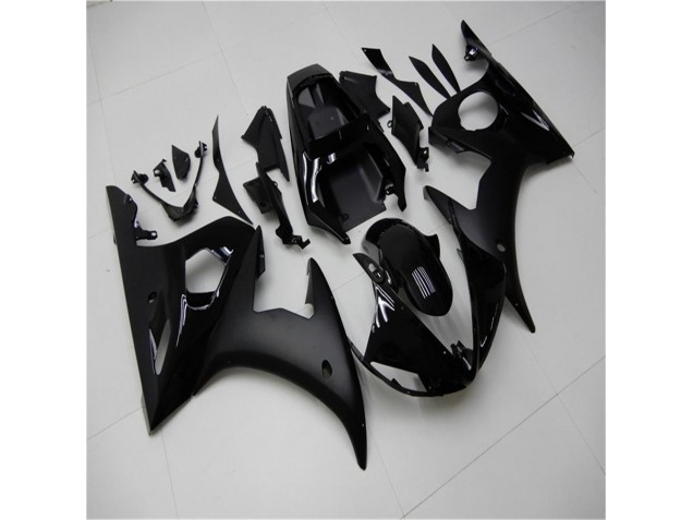 Carene Yamaha R6 2003-2005 - Lucido Nero Opaco
