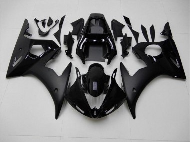 Carene Yamaha R6 2003-2005 - Lucido Nero Opaco