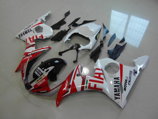 Carene Yamaha R6 2003-2005 - Rosso Fiat Carene Yamaha R6 2003-2005 - Rosso Fiat