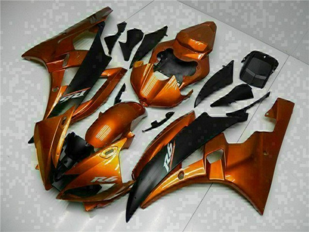 Carene Yamaha R6 2006-2007 - Arancia