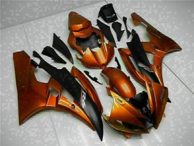 Carene Yamaha R6 2006-2007 - Arancia