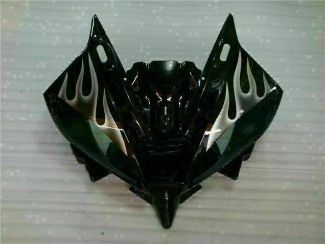 Carene Yamaha R6 2006-2007 - Argento Fiamma Nero