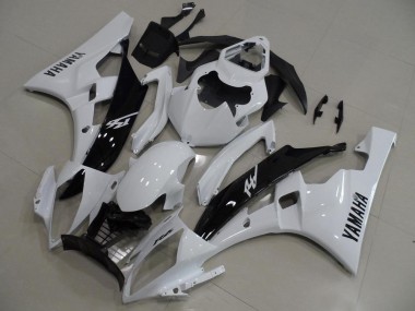 Carene Yamaha R6 2006-2007 - Bianco & Nero