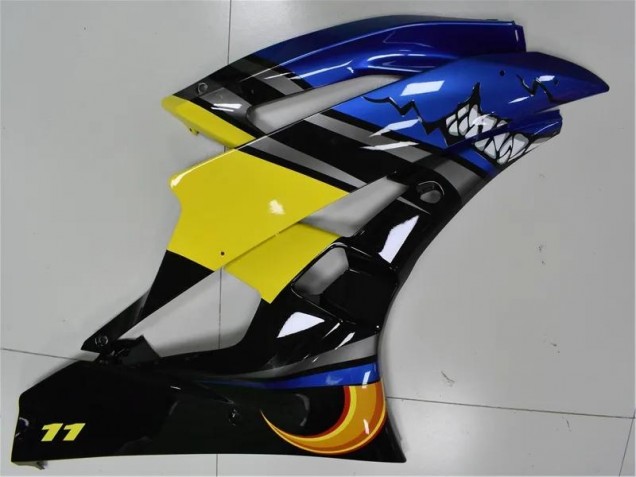 Carene Yamaha R6 2006-2007 - Blu Squalo