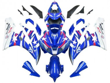 Carene Yamaha R6 2006-2007 - Blu Stella Fiat