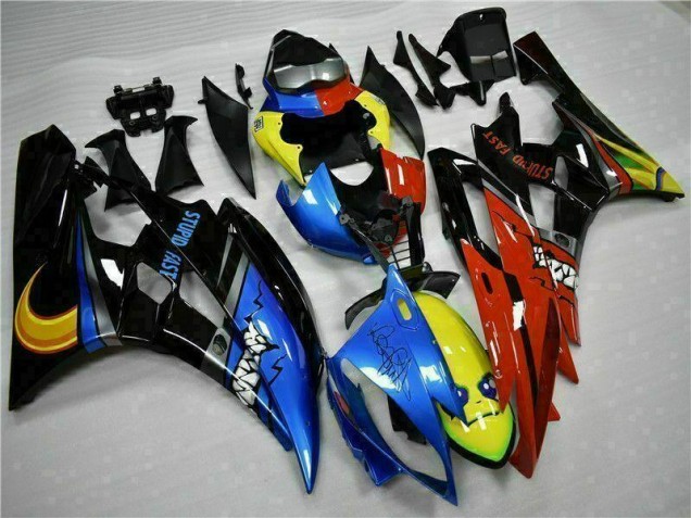 Carene Yamaha R6 2006-2007 - Giallo Blu Rosso