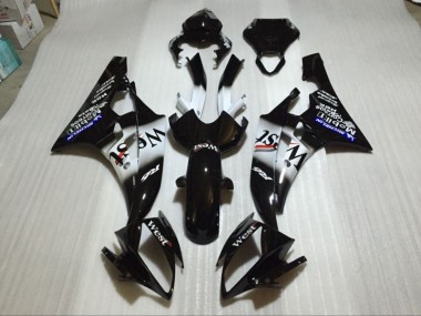 Carene Yamaha R6 2006-2007 - Lucido Nero