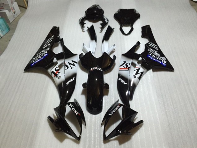 Carene Yamaha R6 2006-2007 - Lucido Nero