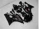Carene Yamaha R6 2006-2007 - Lucido Nero Opaco