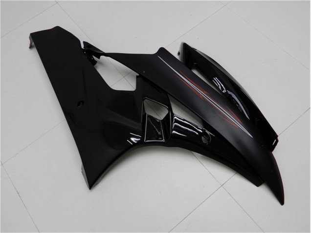 Carene Yamaha R6 2006-2007 - Lucido Nero Opaco