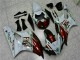 Carene Yamaha R6 2006-2007 - Marrone Bianco